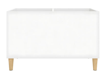 Armoire à disques blanc 74.5x38x48 cm bois d'ingénierie OKYB67902